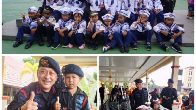 Edukasi Sejak Dini, Mako Brimob Polda Sumsel Kedatangan Ratusan Siswa PAUD Se-Kabupaten Banyuasin