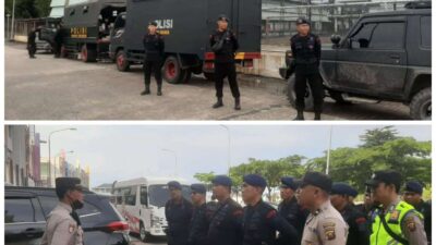 25 Personil Brimob Polda Sumsel Dilibatkan Dalam Pengamanan Giat Ganjar Pranowo Festival Palembang
