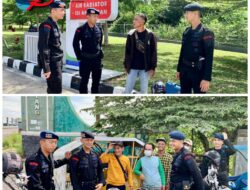 Patroli Dialogis Personel Brimob Sumsel, Sambangi Aktivitas Warga  Di Dua Kecamatan Ogan Ilir
