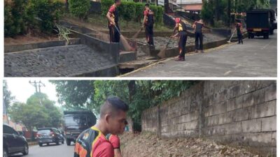 Giat Kurve Batalyon A Pelopor Brimob Polda Sumsel, Tanamkan Sikap Disiplin Tiap Personel