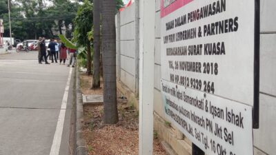 Putusan Sengketa Tanah JL. Supomo Jakarta Selatan, Tim Penggugat Intervensi Kecewa