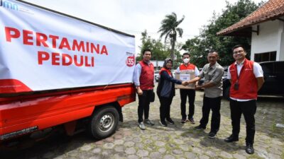 Pertamina Gerak Cepat Salurkan Bantuan Sembako dan Kirim Tim Medis untuk Korban Gempa Cianjur