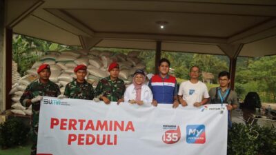 Bantu Dapur Umum untuk Korban Gempa Cianjur, Pertamina Salurkan 12 Ton Beras