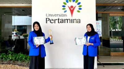 Jurus Mahasiswi Universitas Pertamina Juarai Lomba Karya Tulis Ilmiah