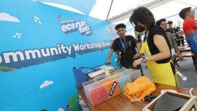 Peserta Eco Run, Antusias Ikuti Community Workshop
