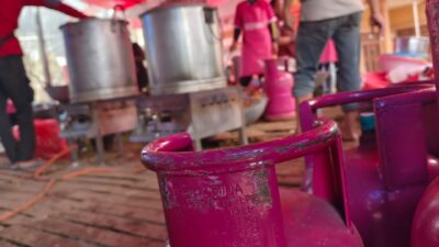 Didukung Bright Gas Pertamina, Dapur Umum Kemensos Siapkan 4.000 Porsi Makanan untuk Korban Gempa Cianjur