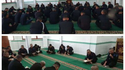 Melalui Bimrohtal, Bentuk Rohani Dan Mental Personil Brimob Sumsel Yang Lebih Humanis