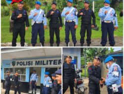 Pupuk Sinergitas TNI-POLRI, Personel Batalyon A Pelopor Brimob Sumsel Sambangi Pos PM Pangkalan TNI AU Sri Mulyono Herlambang Pupuk Sinergitas TNI-POLRI, Personel Batalyon A Pelopor Brimob Sumsel Sambangi Pos PM Pangkalan TNI AU Sri Mulyono Herlambang