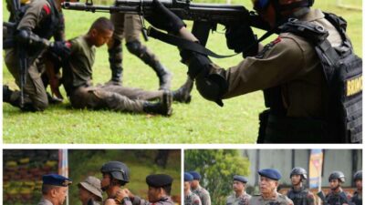 Ini Amanat Kapolda Sumsel Saat Membuka Pelatihan Kemampuan Brimob Bintara Remaja Satbrimob Polda Sumsel Tahun  2022
