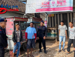 Giat Patroli Dialogis, Brimob Sumsel Libatkan Masyarakat Untuk Ikut Serta Jaga Kamtibmas