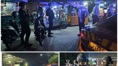 Giat Patroli KRYD Sebagai Upaya Satbrimob Polda Sumsel Untuk Cegah kejahatan Jalanan
