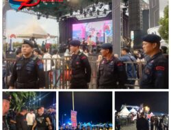 Perkuatan Polrestabes Palembang, Brimob Sumsel Lakukan Pengamanan Konser Musik Disejumlah Titik Perkuatan Polrestabes Palembang, Brimob Sumsel Lakukan Pengamanan Konser Musik Disejumlah Titik