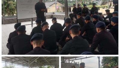 Agar Kemampuan Personel Maksimal, Terutama Dilapangan, Brimob Polda Sumsel Berikan Pembekalan Materi PHH dan Sispam Kota