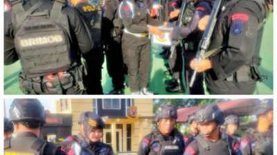 Giat Satbrimob Polda Sumsel “Rabu Bersedekah”, Perwujudan Rasa Syukur Atas Nikmat dan Karunia Yang Didapat