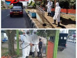Brimob Sumsel Gencar Lakukan Penyemprotan Disinfektan Di Kota Palembang Untuk Cegah Penyebaran Covid-19 Brimob Sumsel Gencar Lakukan Penyemprotan Disinfektan Di Kota Palembang Untuk Cegah Penyebaran Covid-19