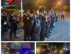 Tingkatkan Keamanan Bagi Masyarakat Terutama Menghadapi Natal 2022 dan Tahun Baru 2023, Brimob Sumsel Aktif Gelar Patroli KRYD
