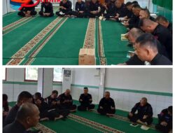 Usai Apel Pagi, Untuk Meningkatkan Iman dan Takwa Personel Batalyon A Pelopor Brimob Polda Sumsel Ikuti Kegiatan Binrohtal Usai Apel Pagi, Untuk Meningkatkan Iman dan Takwa Personel Batalyon A Pelopor Brimob Polda Sumsel Ikuti Kegiatan Binrohtal