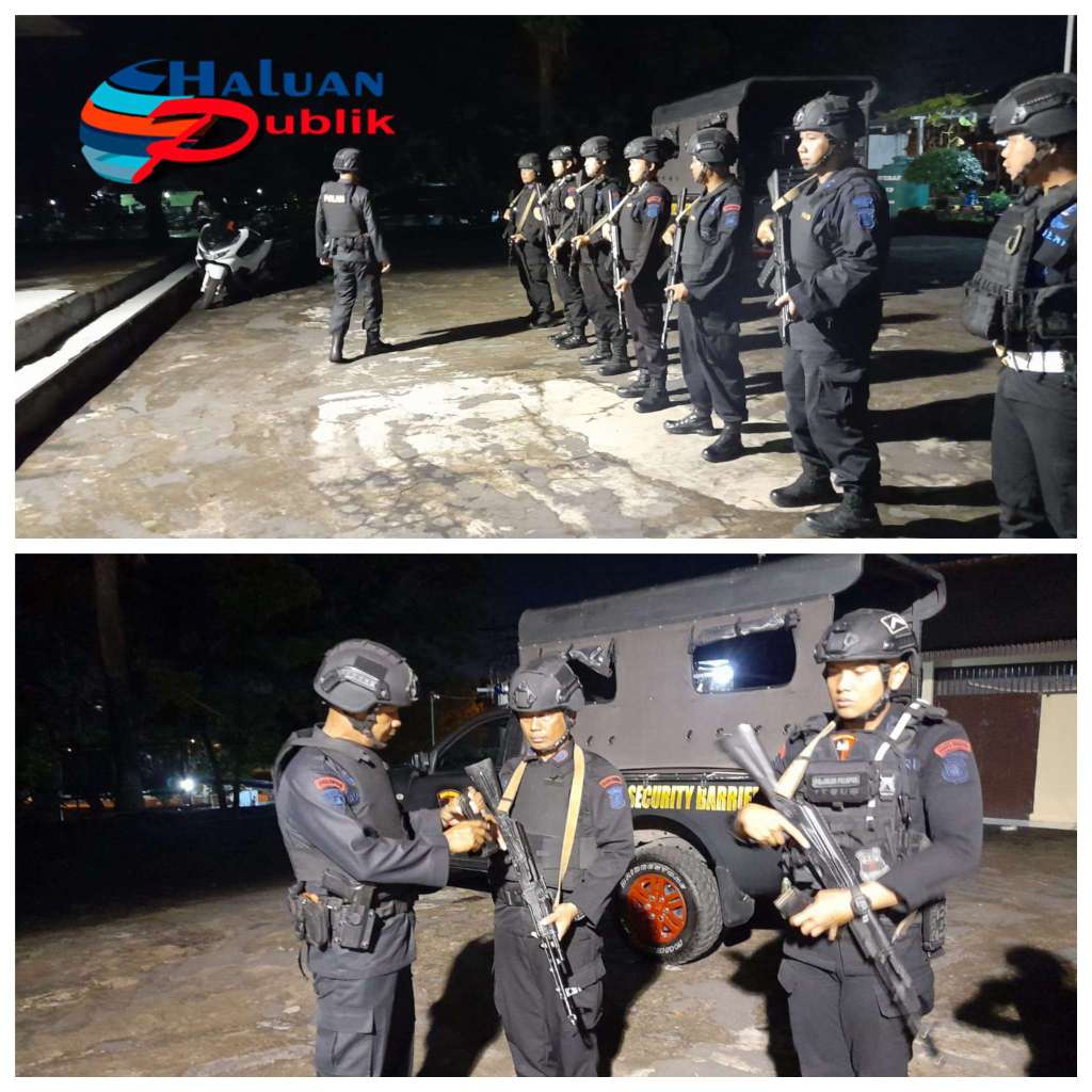 Giat Patroli KRYD, Satbrimob Polda Sumsel Berupaya Ciptakan Rasa Aman Di Wilayah Hukum Kota Palembang