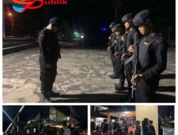 Satbrimob Polda Sumsel Gelar Patroli Pengamanan Natal Dibeberapa Gereja Di Kota Palembang