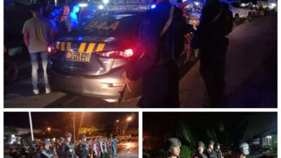 Antisipasi Aksi Kriminalitas Dalam Menghadapi Tahun Baru, Brimob Sumsel Gelar Patroli KRYD