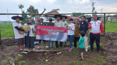 Aksi Kemanusiaan, ORMAS PBL DPC Sukabumi Terjun Langsung Salurkan Bantuan Logistik Korban Gempa Cianjur
