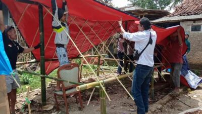 PWD Salurkan Bantuan Kepada Korban Gempa Cianjur 2022