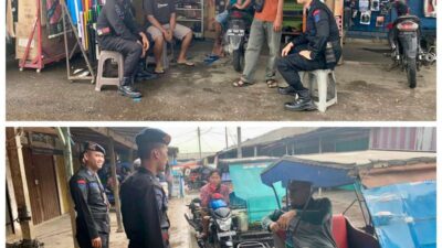 Memasuki Awal Tahun, Personel Brimob Sumsel Jalankan Patroli Untuk Pastikan Keamanan Wilayah Ogan Ilir