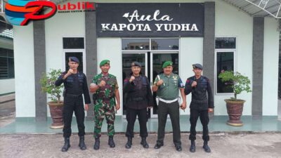 Sambangi Hubdam II/Sriwijaya, Brimob Sumsel Komitmen  Untuk Tingkatkan Sinergitas TNI-Polri Dalam Menjaga Keamanan Wilayah