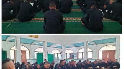 Binrohtal Sebagai Sarana Seriap  Personil Brimob Sumsel Untuk Lebih Meningkatkan Kualitas Keimanan dan Ketakwaan Terhadap Tuhan YME