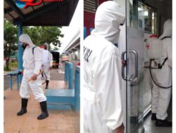 Langkah Pencegahan Terhadap Penyebaran Covid-19 di Kota Palembang, Brimob Sumsel Rutin Melaksanakan Penyemprotan Desinfektan Langkah Pencegahan Terhadap Penyebaran Covid-19 di Kota Palembang, Brimob Sumsel Rutin Melaksanakan Penyemprotan Desinfektan