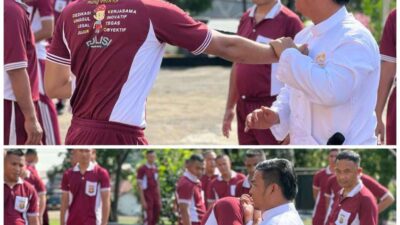 Giat Personel Batalyon A Korps Brimob Polda Sumsel Tingkatkan Kemampuan dengan Berlatih Wing Chun