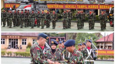 Dansatbrimob Polda Sumsel Kukuhkan AKBP Eko Sumaryanto Sebagai Wadansat