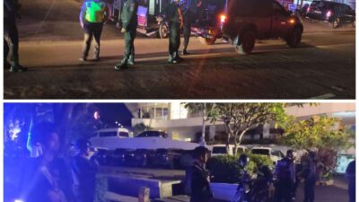 Berikan Rasa Aman Bagi Masyarakat Melalui Giat Patroli Malam Personil Brimob Polda Sumsel