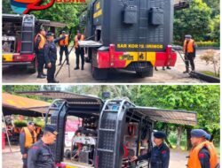 Apel Kesiapsiagaan Bencana, Wadanyon A Pelopor Satbrimob Polda Sumsel Cek Peralatan SAR Apel Kesiapsiagaan Bencana, Wadanyon A Pelopor Satbrimob Polda Sumsel Cek Peralatan SAR