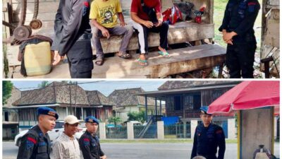 Brimob Sumsel Sampaikan Pesan Kamtibmas Saat Menyambangi Tokoh Pemuda dan Masyarakat di Ogan Ilir
