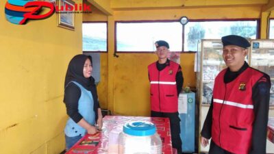 Brimob Sumsel Ajak Masyarakat Untuk Jaga Kondusifitas Wilayah