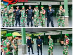 Brimob Sumsel Sambangi Kodim 402/Kayu Agung, Tingkatkan Sinergitas TNI-Polri Brimob Sumsel Sambangi Kodim 402/Kayu Agung, Tingkatkan Sinergitas TNI-Polri