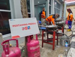 Pertamina Gerak Cepat Salurkan Bantuan Bright Gas dan Sembako ke Posko Utama Banjir Semarang