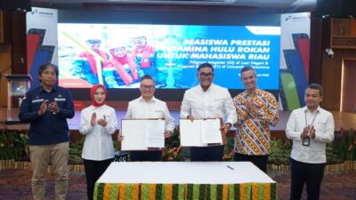 Pertamina Hulu Rokan Luncurkan Beasiswa Internasional dan Universitas Pertamina Bagi Putra-Putri Riau