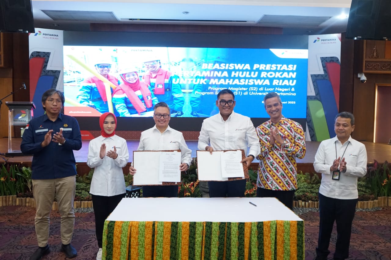 Pertamina Hulu Rokan Luncurkan Beasiswa Internasional dan Universitas Pertamina Bagi Putra-Putri Riau