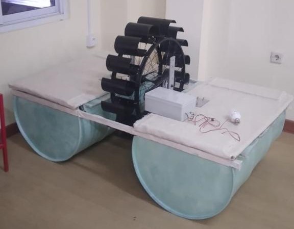Hypercube Teknologi PLTA Terapung Pertama Buatan UPER