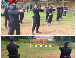 Tingkatkan Kemampuan Personel, Brimob Sumsel Gelar Latihan Menembak Tingkatkan Kemampuan Personel, Brimob Sumsel Gelar Latihan Menembak