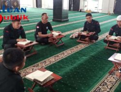 Isi Waktu Luang, Personel Brimob Polda Sumsel Ikuti Giat Hotmil Alquran Isi Waktu Luang, Personel Brimob Polda Sumsel Ikuti Giat Hotmil Alquran