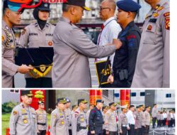 Atas Dedikasi Jalankan Tugas, Sejumlah Personel Brimob Sumsel Raih Pin Emas dan Piagam Penghargaan Atas Dedikasi Jalankan Tugas, Sejumlah Personel Brimob Sumsel Raih Pin Emas dan Piagam Penghargaan