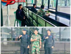Dalam Rangka Silaturahmi, Personel Brimob Sumsel Kunjungi Makodim 402/Kayu Agung Dalam Rangka Silaturahmi, Personel Brimob Sumsel Kunjungi Makodim 402/Kayu Agung