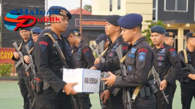 “Rabu Sedekah” Satbrimob Polda Sumsel, Wujud Rasa Syukur dan Peduli Terhadap Sesama