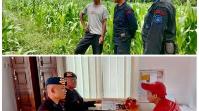 Patroli Dialogis di Kecamatan Belitang Mulya, Brimob Sumsel Kunjungi Dua Desa