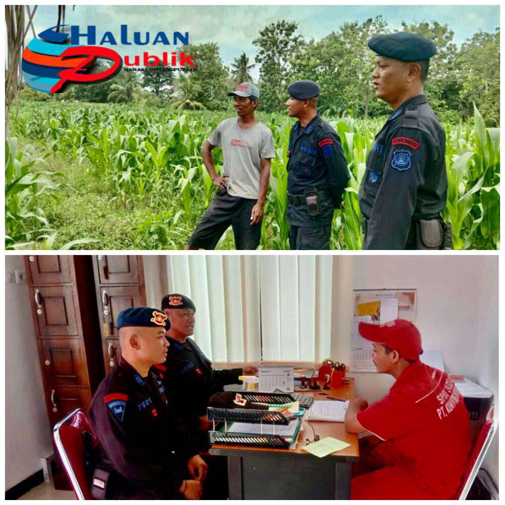 Patroli Dialogis di Kecamatan Belitang Mulya, Brimob Sumsel Kunjungi Dua Desa