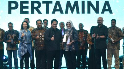 Erick Thohir Apresiasi Pertamina Raih 9 Penghargaan Dalam Ajang BCOMSS 2023