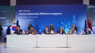 ELNUSA Teken MOU Bersama KHAN Co., Ltd di Korea-Indonesia Offshore Congress 2023